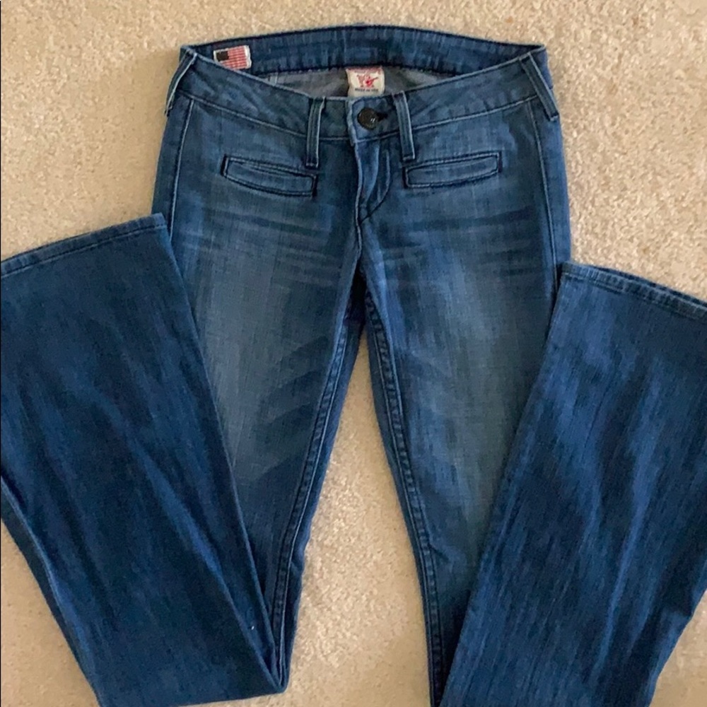 True Religion flare jeans